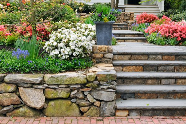 Stone Stairs Repair in Chester