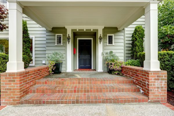 Front Porch Masonry Repair in Chester