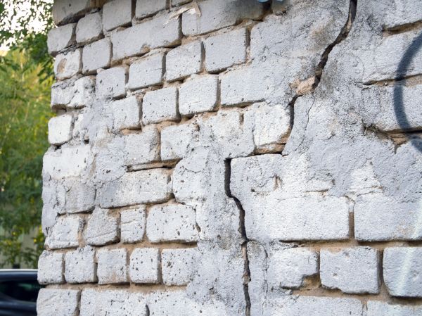 Cracked Brick Wall Repair in Chester
