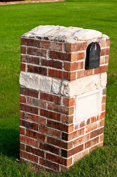 Brick Mailbox Installation in Chester