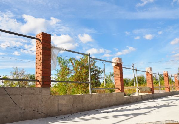 Brick Pillar Installation in Chester