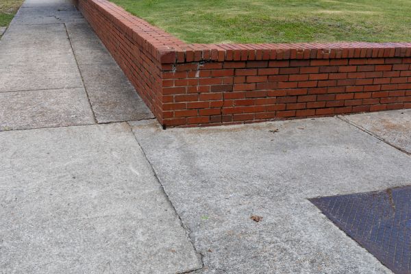 Brick Retaining Wall Repair in Chester